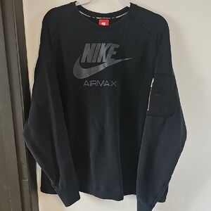 Nike Men's Black Air Max Sweater